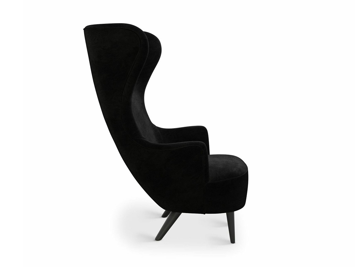 Tom Dixon. Wingback Chair / トム・ディクソン ウィングバック チェア（木脚） （チェア・椅子 > ラウンジチェア） 3