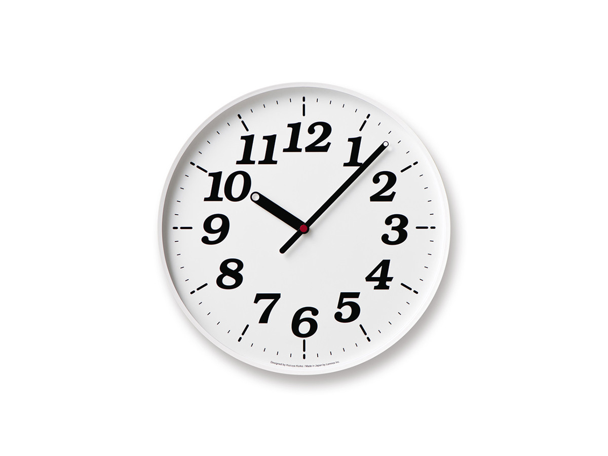 Lemnos Dot clock / レムノス ドット クロック アラビック （時計 > 壁掛け時計） 2