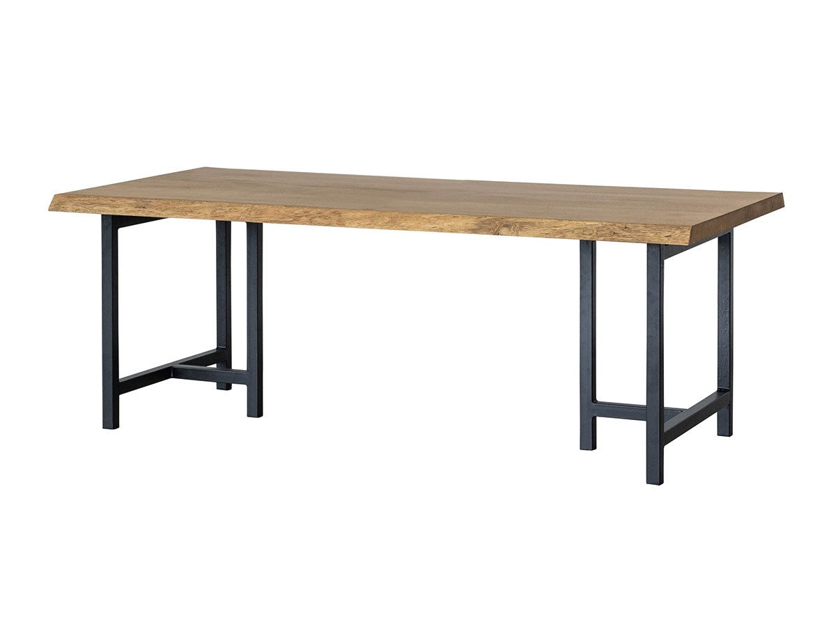 Easy Life SOLIT DINING TABLE / イージーライフ ソリット ダイニングテーブル
ライブエッジ天板 + 鉄脚 （テーブル > ダイニングテーブル） 2