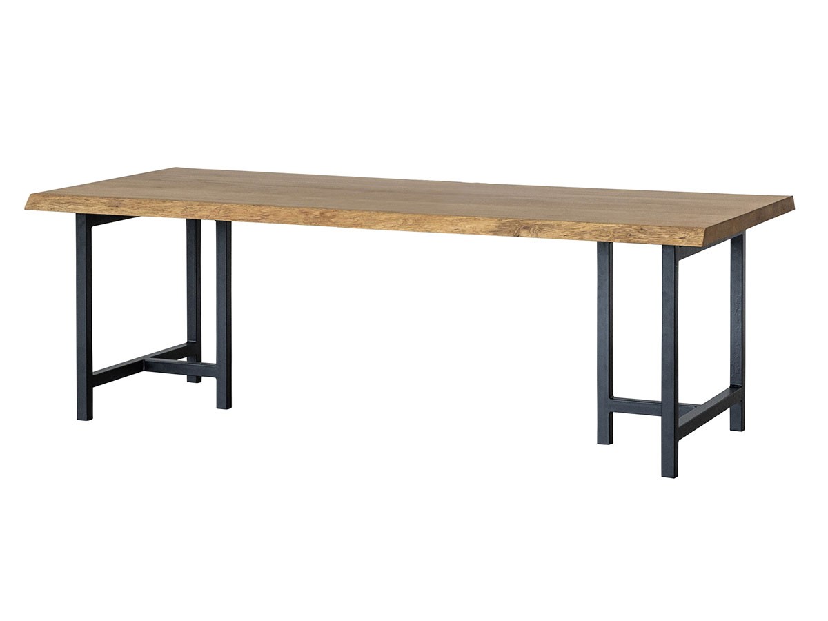 Easy Life SOLIT DINING TABLE / イージーライフ ソリット ダイニングテーブル
ライブエッジ天板 + 鉄脚 （テーブル > ダイニングテーブル） 3