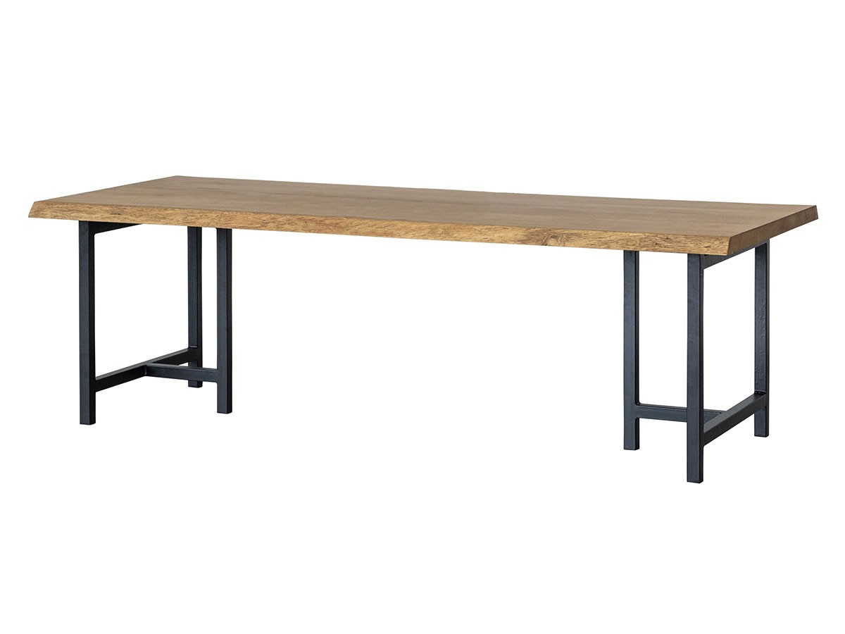 Easy Life SOLIT DINING TABLE / イージーライフ ソリット ダイニングテーブル
ライブエッジ天板 + 鉄脚 （テーブル > ダイニングテーブル） 4