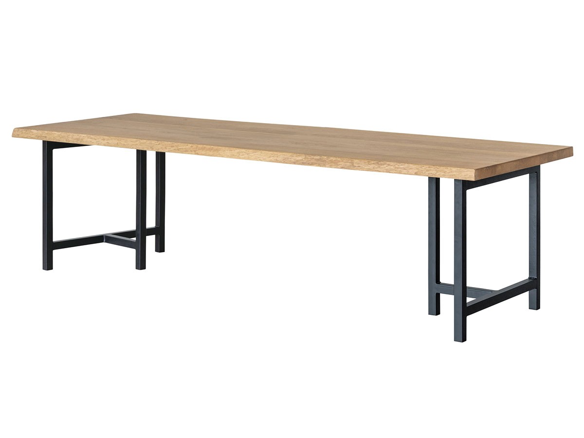Easy Life SOLIT DINING TABLE / イージーライフ ソリット ダイニングテーブル
ライブエッジ天板 + 鉄脚 （テーブル > ダイニングテーブル） 5