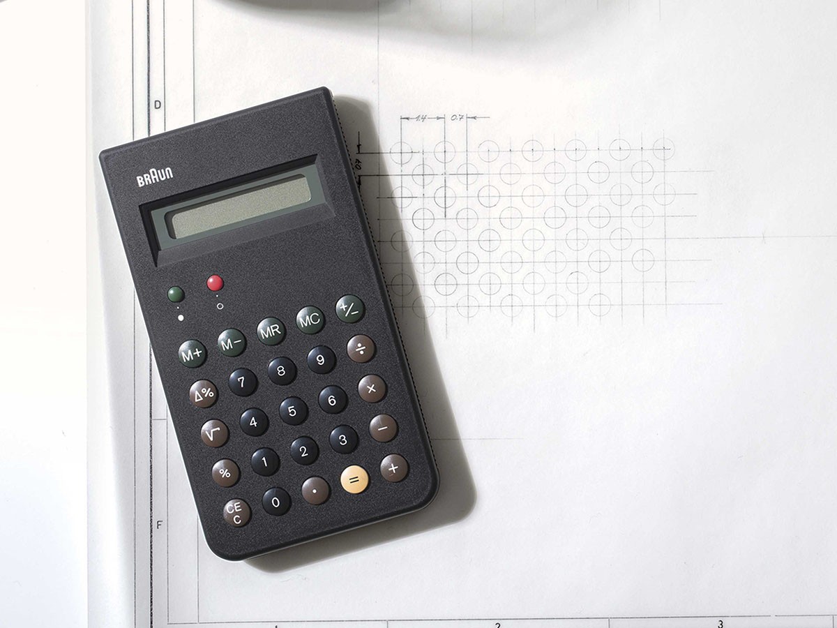 BRAUN Calculator / ブラウン 電卓 BNE001BK （雑貨・その他インテリア家具 > その他インテリア雑貨） 3