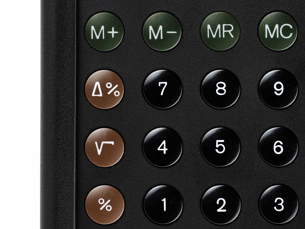 BRAUN Calculator / ブラウン 電卓 BNE001BK （雑貨・その他インテリア家具 > その他インテリア雑貨） 7