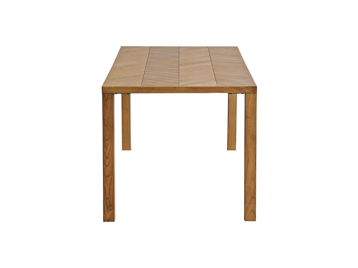 Knot antiques GYPSY DINING TABLE / ノットアンティークス ジプシー ダイニングテーブル
ヘリンボーン柄天板 + No.1脚（木角脚） （テーブル > ダイニングテーブル） 16