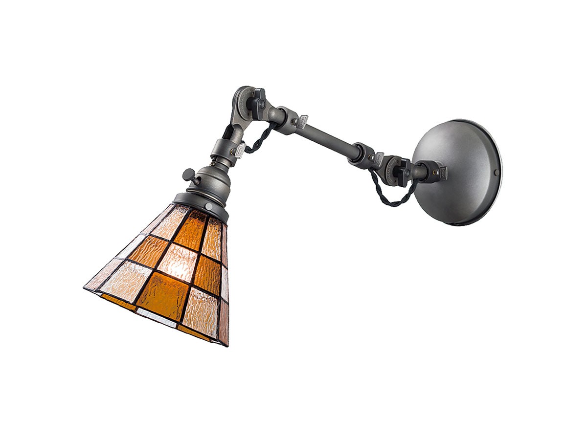 CUSTOM SERIES
Engineer Wall Lamp L × Stained Glass Checker / カスタムシリーズ
エンジニアウォールランプL × ステンドグラス(チェッカー) (ライト・照明 > ブラケットライト・壁掛け照明) 1