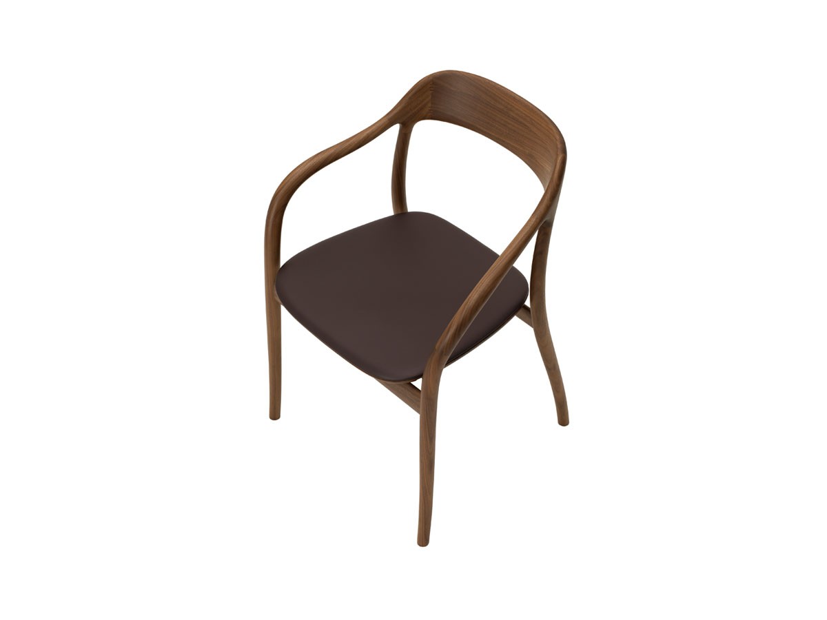 Tako Arm Chair / タコ アームチェア 張座（ウォルナット） （チェア・椅子 > ダイニングチェア） 13