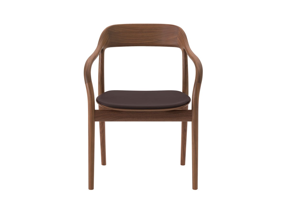 Tako Arm Chair / タコ アームチェア 張座（ウォルナット） （チェア・椅子 > ダイニングチェア） 1