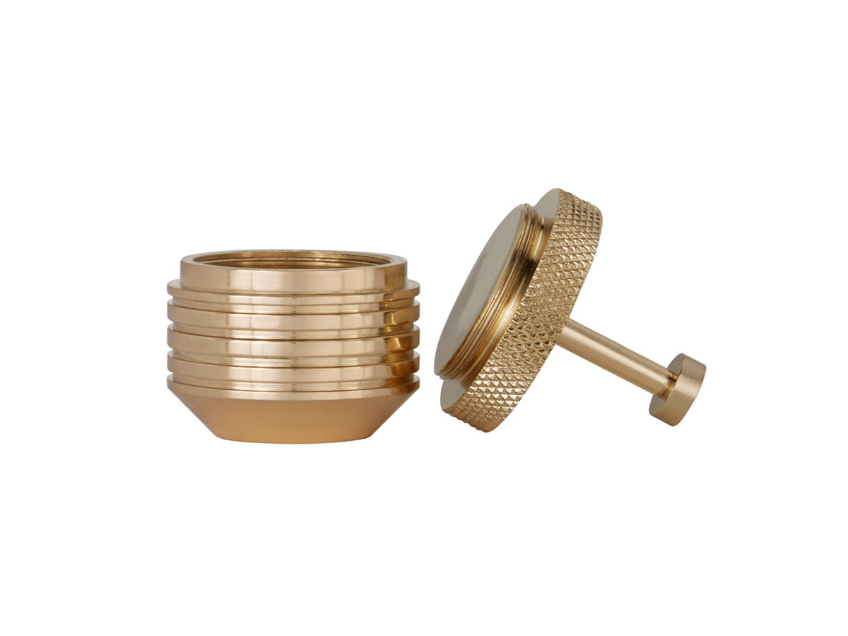 Cog Container Small Brass 2