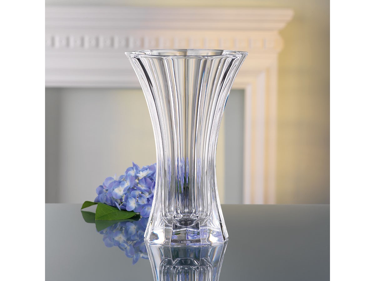 Nachtmann Saphir Vase / ナハトマン サファイア ベース 30cm （花器・プランター・グリーン > 花瓶・フラワーベース） 2
