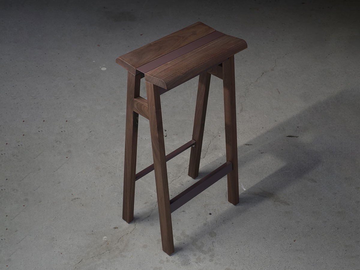 Fulcrum&nbsp;Hi.series hi-stool walnut