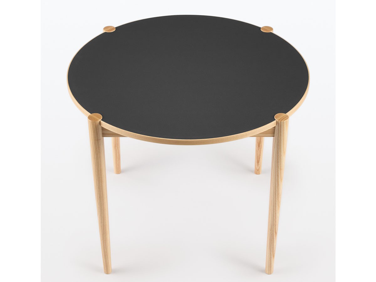 IDEE NOVA DINING TABLE ROUND 900 / イデー ノヴァ ダイニング テーブル ラウンド 900（リノリウム天板） （テーブル > ダイニングテーブル） 8