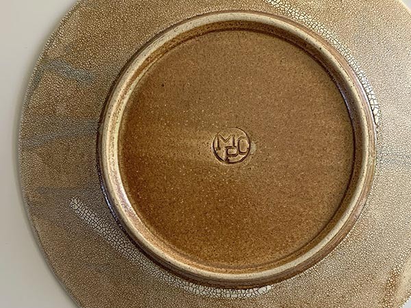 MISHIM POTTERY CREATION fractal rim plate M sabi / ミシンポタリークリエイション フラクタル リムプレート M（サビ） （食器・テーブルウェア > 皿・プレート） 46