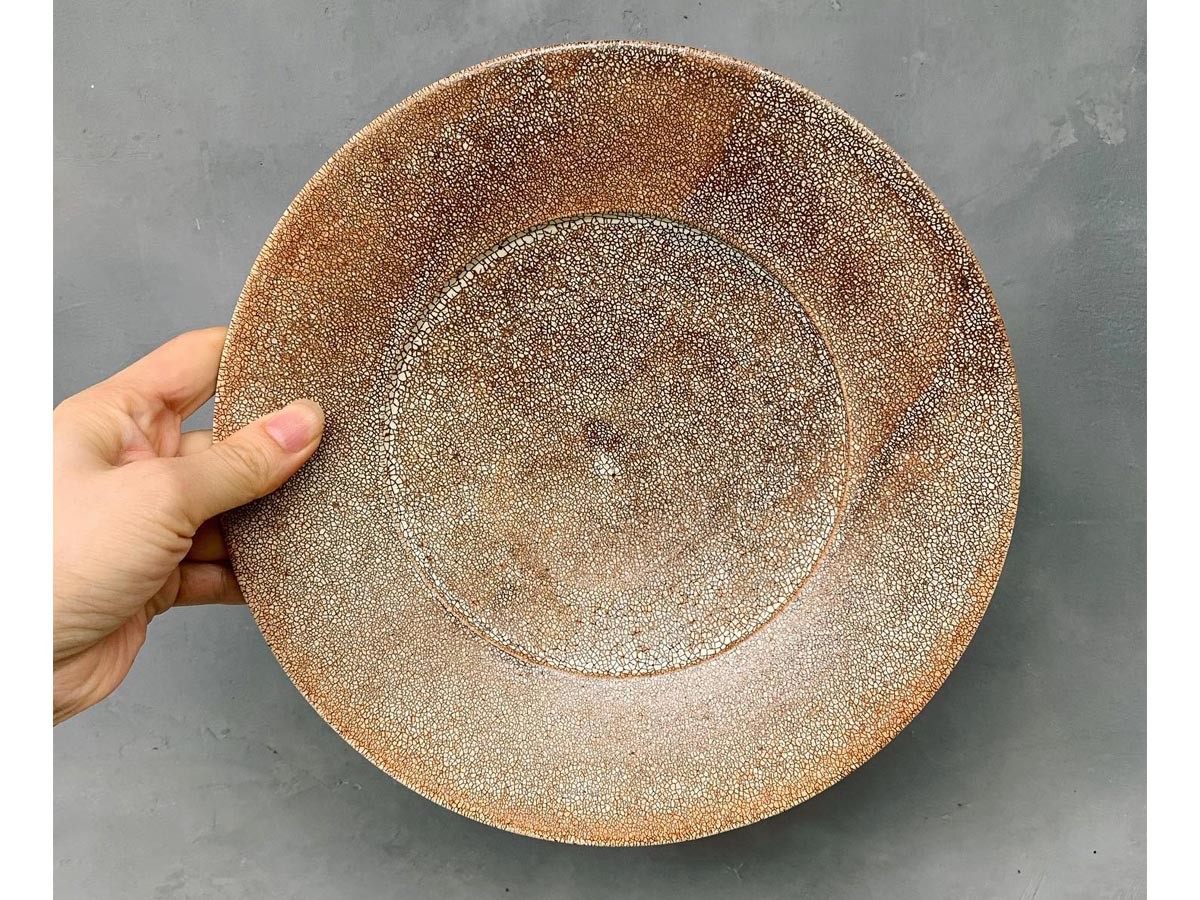 MISHIM POTTERY CREATION fractal rim plate M sabi / ミシンポタリークリエイション フラクタル リムプレート M（サビ） （食器・テーブルウェア > 皿・プレート） 31