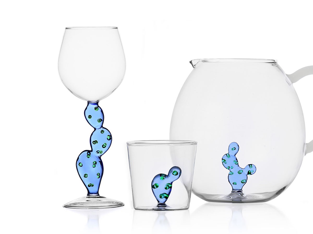 ICHENDORF MILANO Desert Plants Wine Glass Cactus / イッケンドルフ・ミラノ デザートプラント ステムグラス カクタス 350ml （食器・テーブルウェア > ワイングラス・シャンパングラス） 9