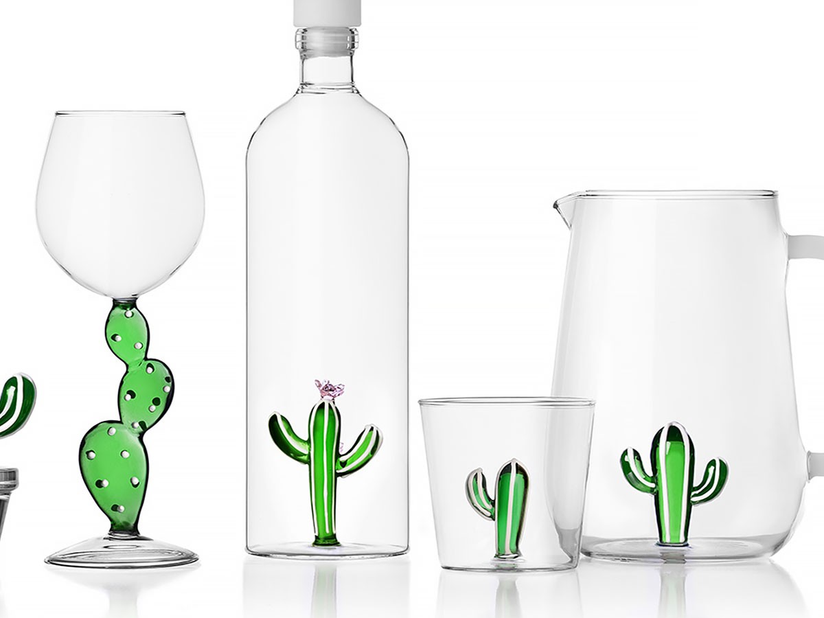 ICHENDORF MILANO Desert Plants Wine Glass Cactus / イッケンドルフ・ミラノ デザートプラント ステムグラス カクタス 350ml （食器・テーブルウェア > ワイングラス・シャンパングラス） 8