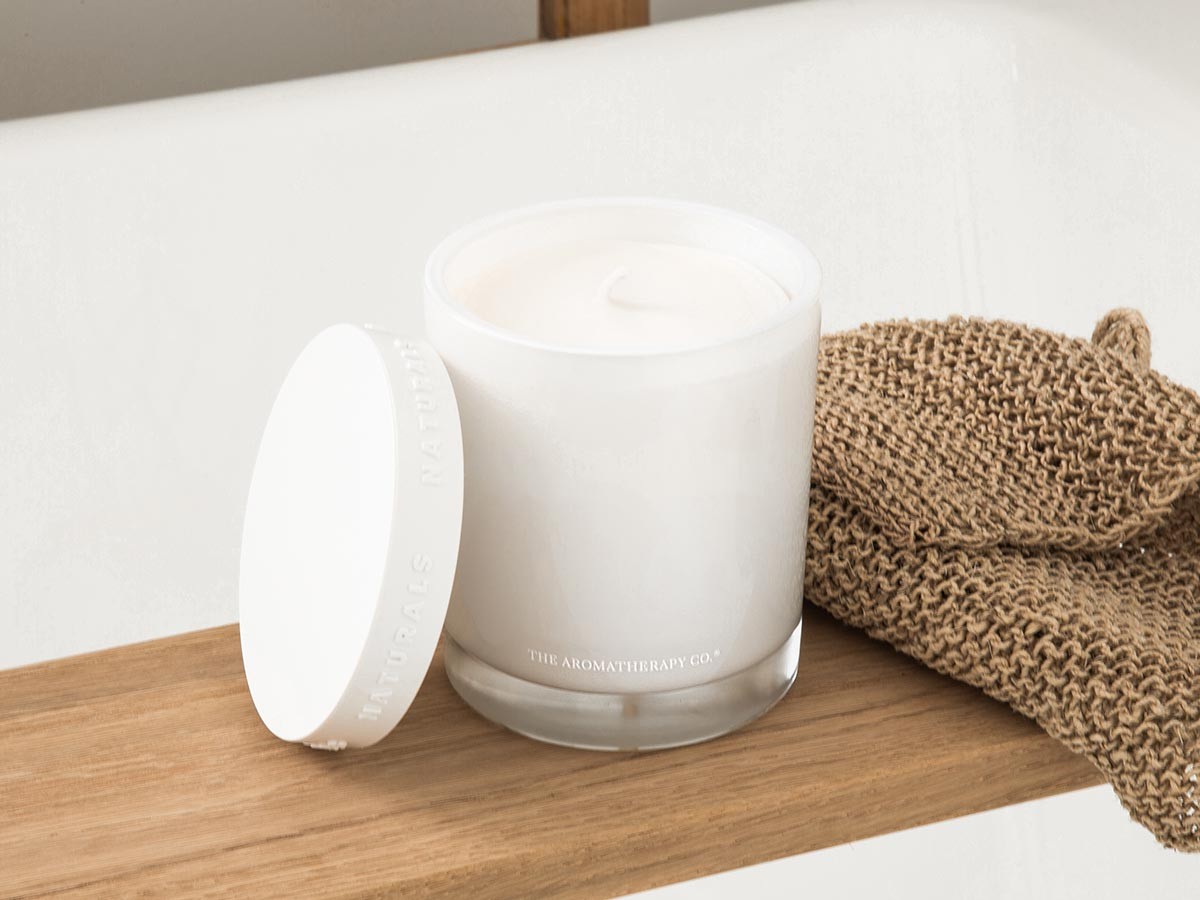 The Aromatherapy Co. Naturals Candle / アロマセラピーカンパニー ナチュラルズ キャンドル（ブラッドオレンジ & ポメロ） （インテリア雑貨 > キャンドル・ホルダー） 3