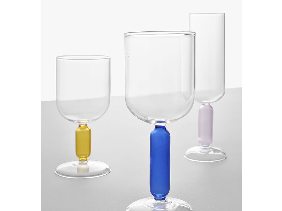 ICHENDORF MILANO Bloom Stemmed Glass Amber / イッケンドルフ・ミラノ ブルーム ステムグラス アンバー 350ml （食器・テーブルウェア > ワイングラス・シャンパングラス） 5