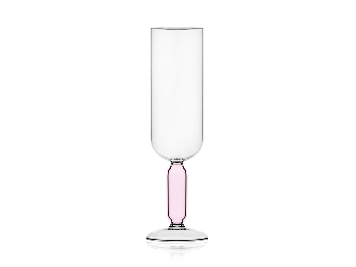 ICHENDORF MILANO Bloom Stemmed Glass Pink