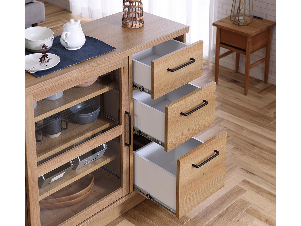 HERME CABINET / エルメ キャビネット 幅150cm （収納家具 > キャビネット） 5