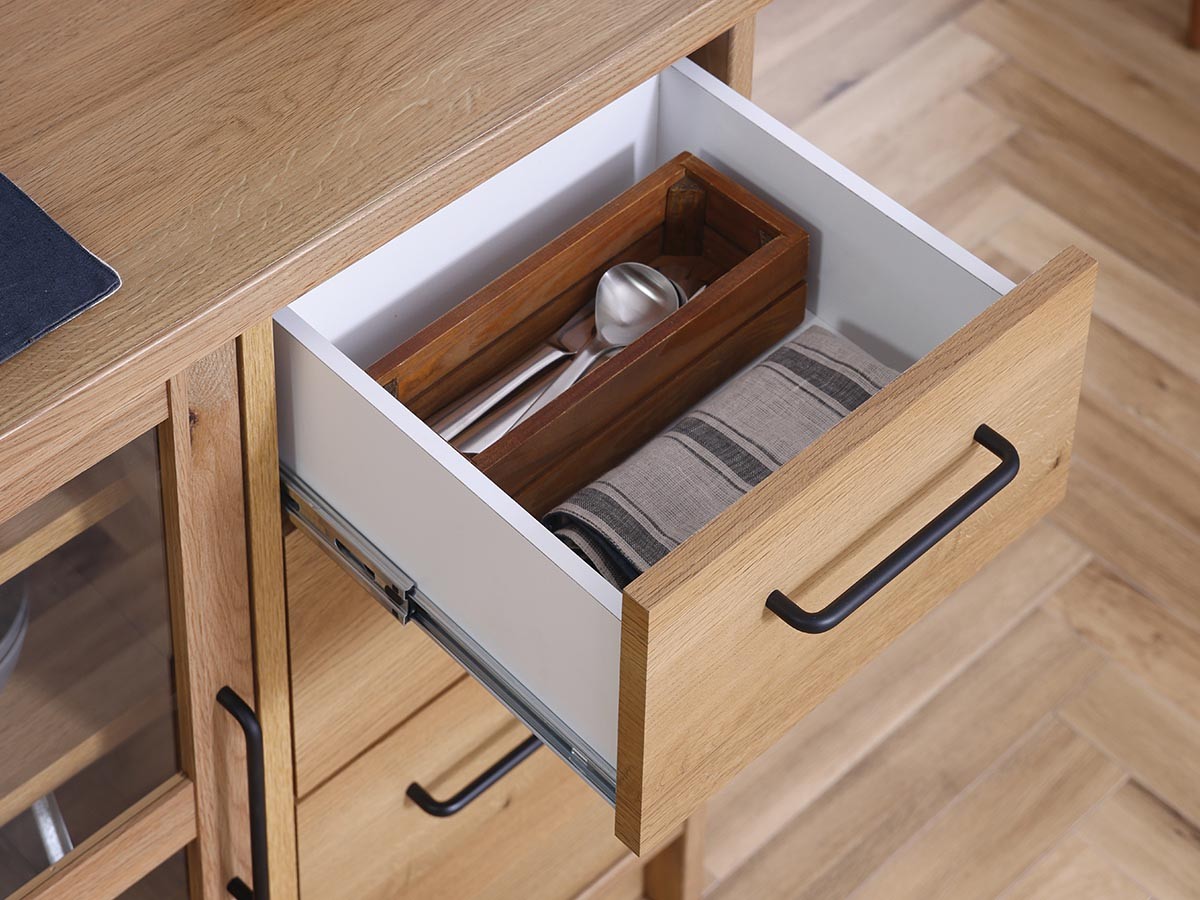 HERME CABINET / エルメ キャビネット 幅150cm （収納家具 > キャビネット） 9