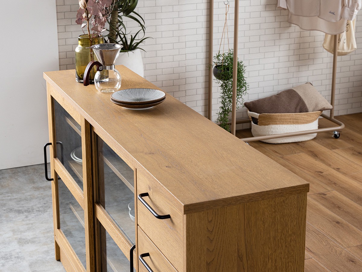 HERME CABINET / エルメ キャビネット 幅150cm （収納家具 > キャビネット） 7