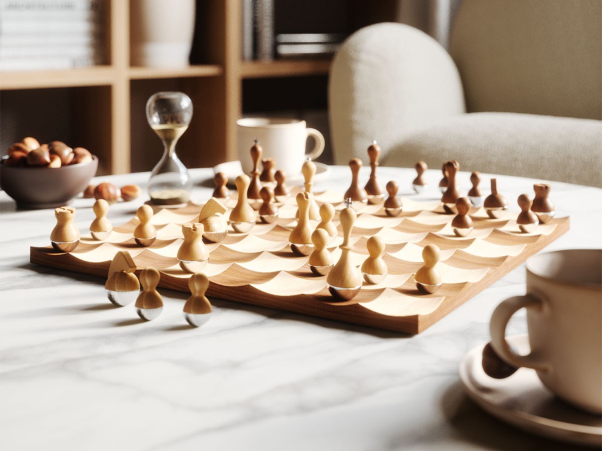 Umbra Wobble Chess Set / アンブラ ウォブル チェスセット （キッズ家具・ベビー用品 > おもちゃ・玩具） 11