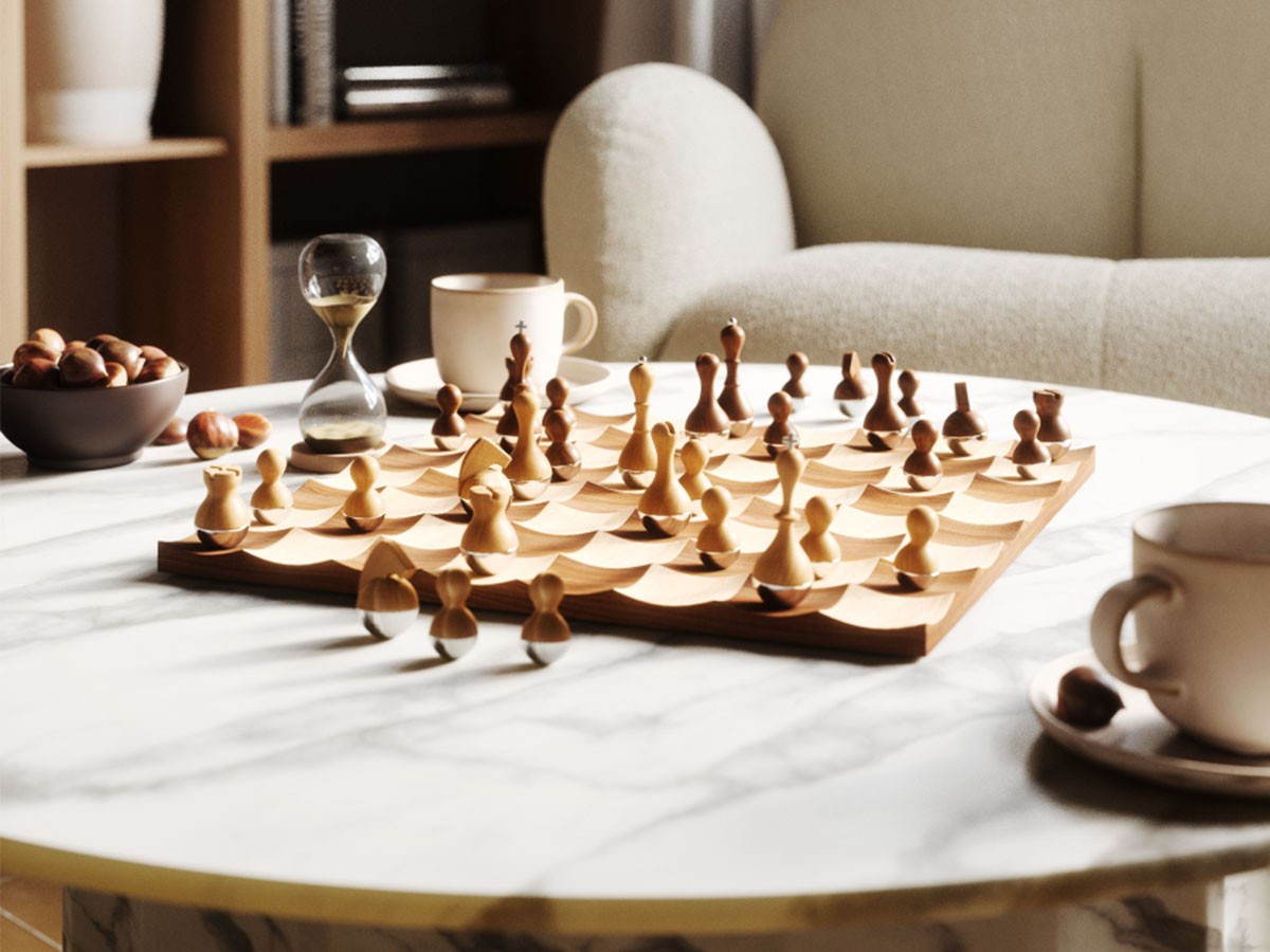 Umbra Wobble Chess Set / アンブラ ウォブル チェスセット （キッズ家具・ベビー用品 > おもちゃ・玩具） 10
