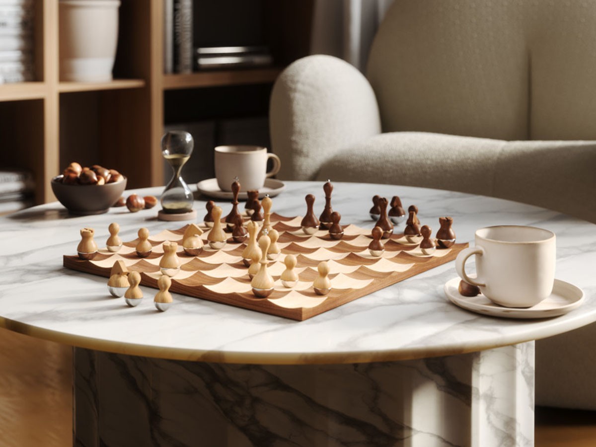 Umbra Wobble Chess Set / アンブラ ウォブル チェスセット （キッズ家具・ベビー用品 > おもちゃ・玩具） 9