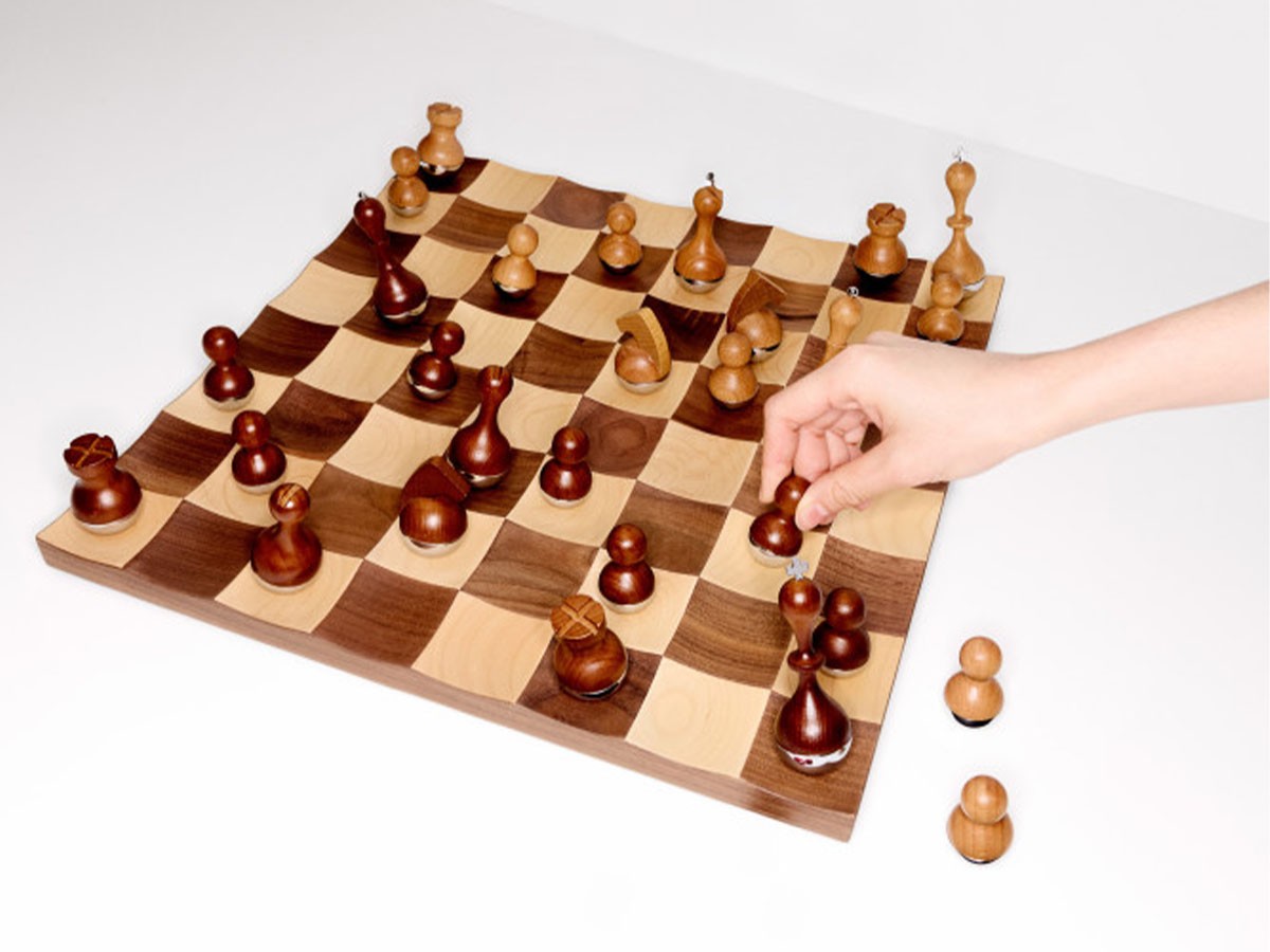 Umbra Wobble Chess Set / アンブラ ウォブル チェスセット （キッズ家具・ベビー用品 > おもちゃ・玩具） 19