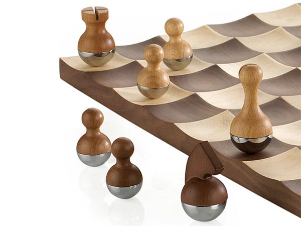 Umbra Wobble Chess Set / アンブラ ウォブル チェスセット （キッズ家具・ベビー用品 > おもちゃ・玩具） 25