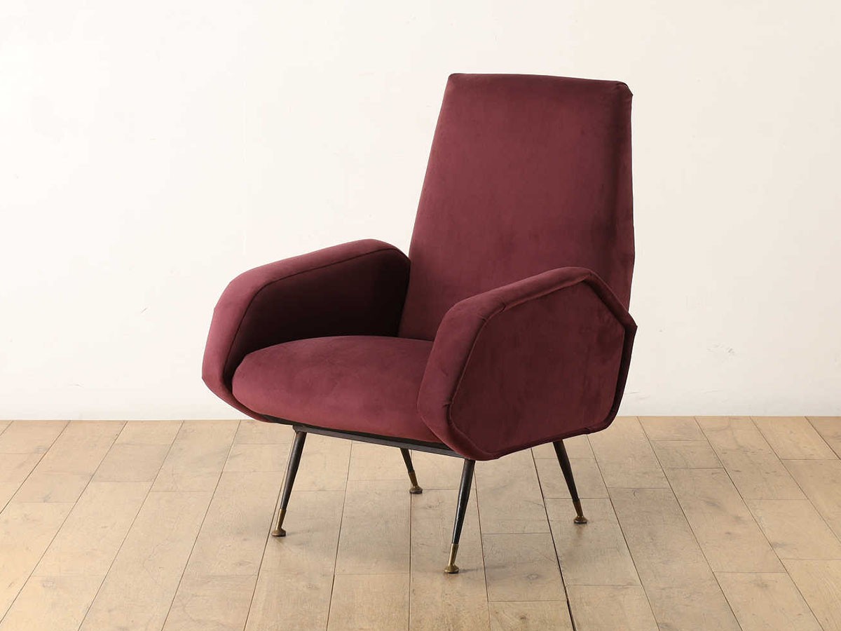 Lloyd's Antiques Real Antique
Italian Armchair / ロイズ・アンティークス イタリアアンティーク家具
イタリアンアームチェア QG007051 （チェア・椅子 > ラウンジチェア） 1