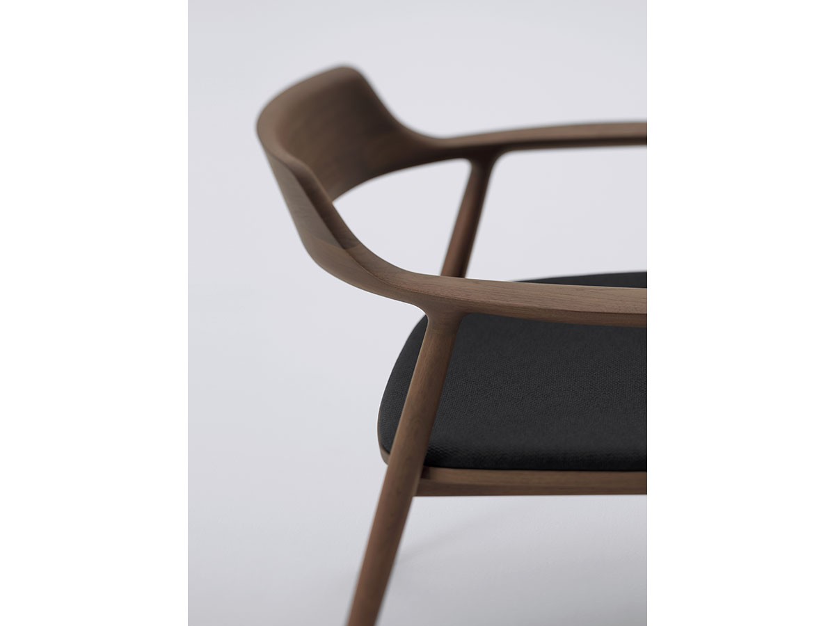HIROSHIMA Wide Arm Chair / ヒロシマ ワイドアームチェア 張座 （チェア・椅子 > ダイニングチェア） 5