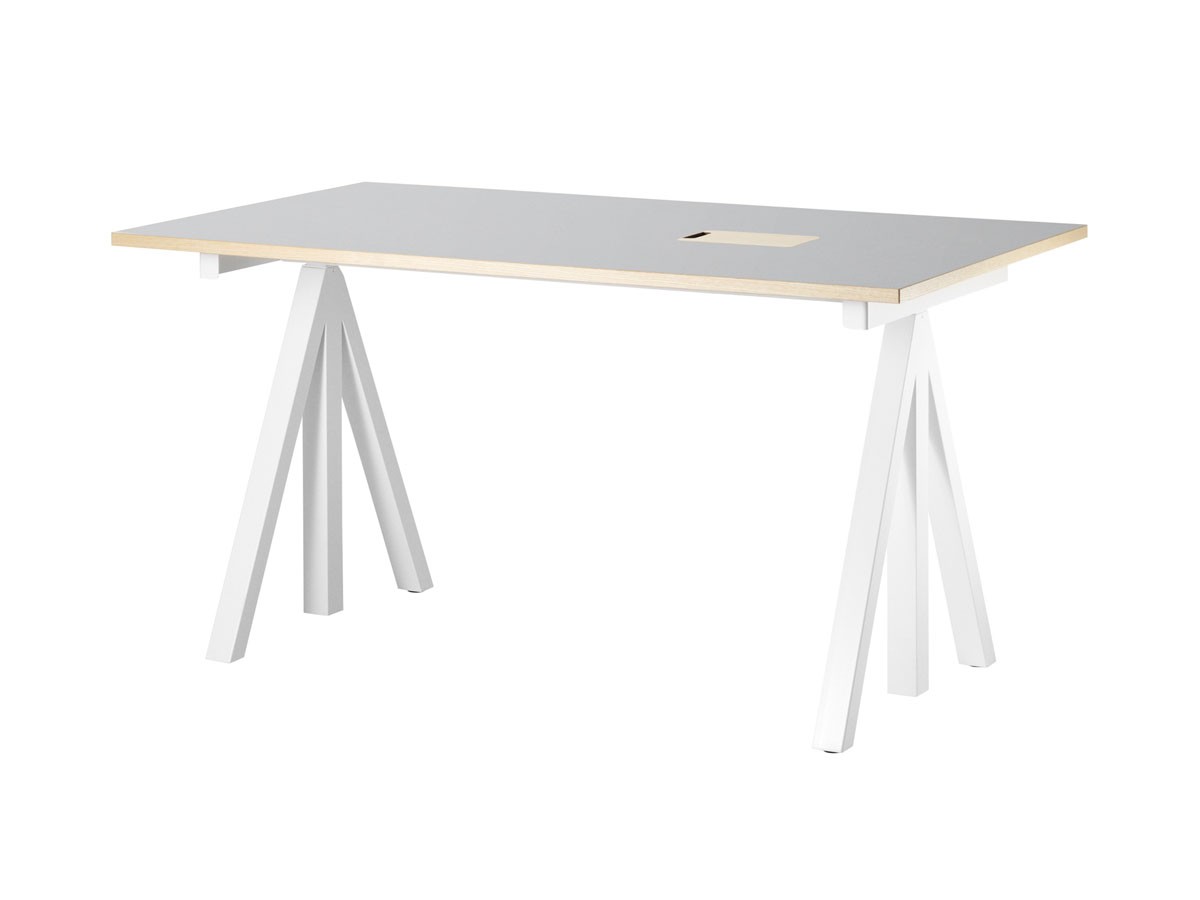 String Furniture Works Work Desk / ストリングファニチャー ワークス ワークデスク 幅140cm リノリウム天板 （デスク・机 > デスク・パソコンデスク・袖机） 1