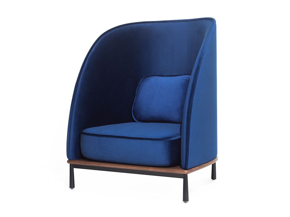 Stellar Works Arc Highback Lounge Chair / ステラワークス アーク ハイバック ラウンジチェア （チェア・椅子 > ラウンジチェア） 1