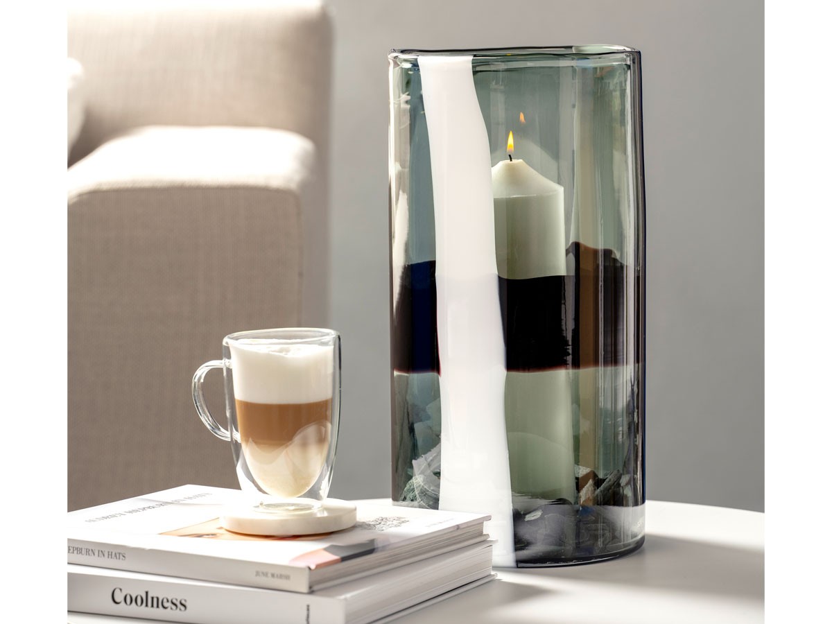 LEONARDO BANDA NERA Vase / レオナルド バンダ ネーラ ベース 高さ40cm （花器・プランター・グリーン > 花瓶・フラワーベース） 3