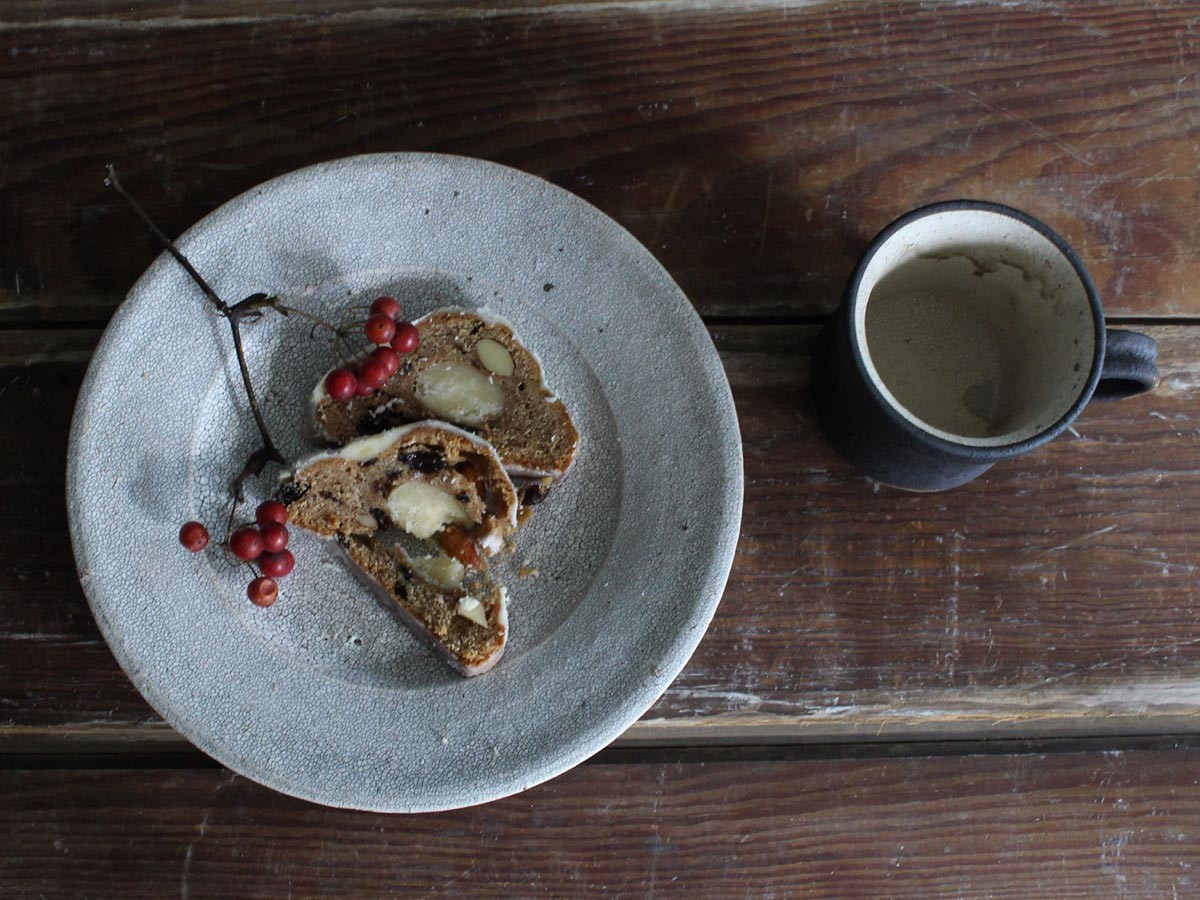 MISHIM POTTERY CREATION fractal rim plate M hibi / ミシンポタリークリエイション フラクタル リムプレート M（ヒビ） （食器・テーブルウェア > 皿・プレート） 12