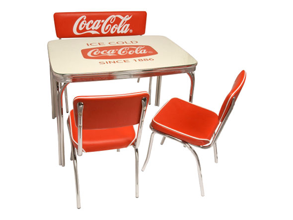 Coca-Cola BRAND Coke Diner-Table With Glass Top / コカ・コーラ