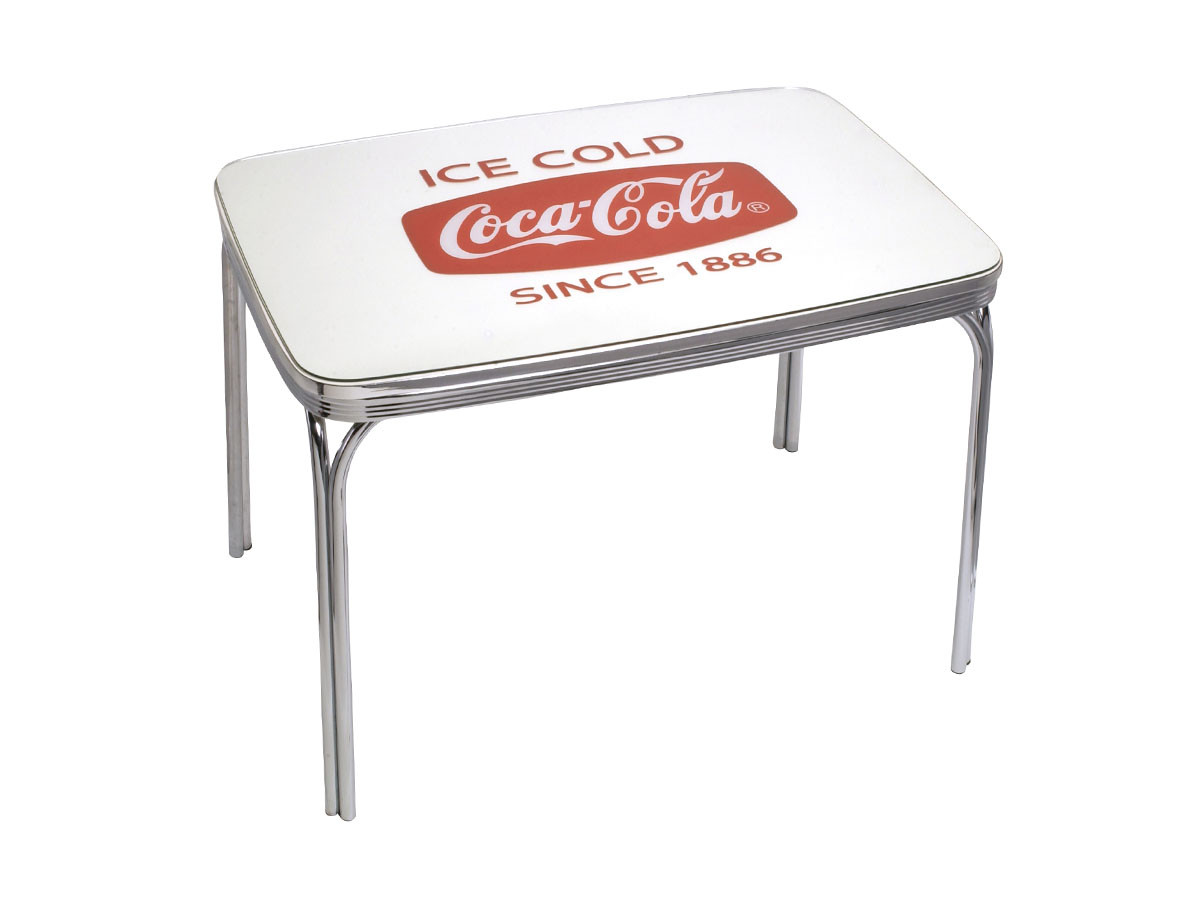 Coca-Cola BRAND Coke Diner-Table With Glass Top / コカ・コーラ 