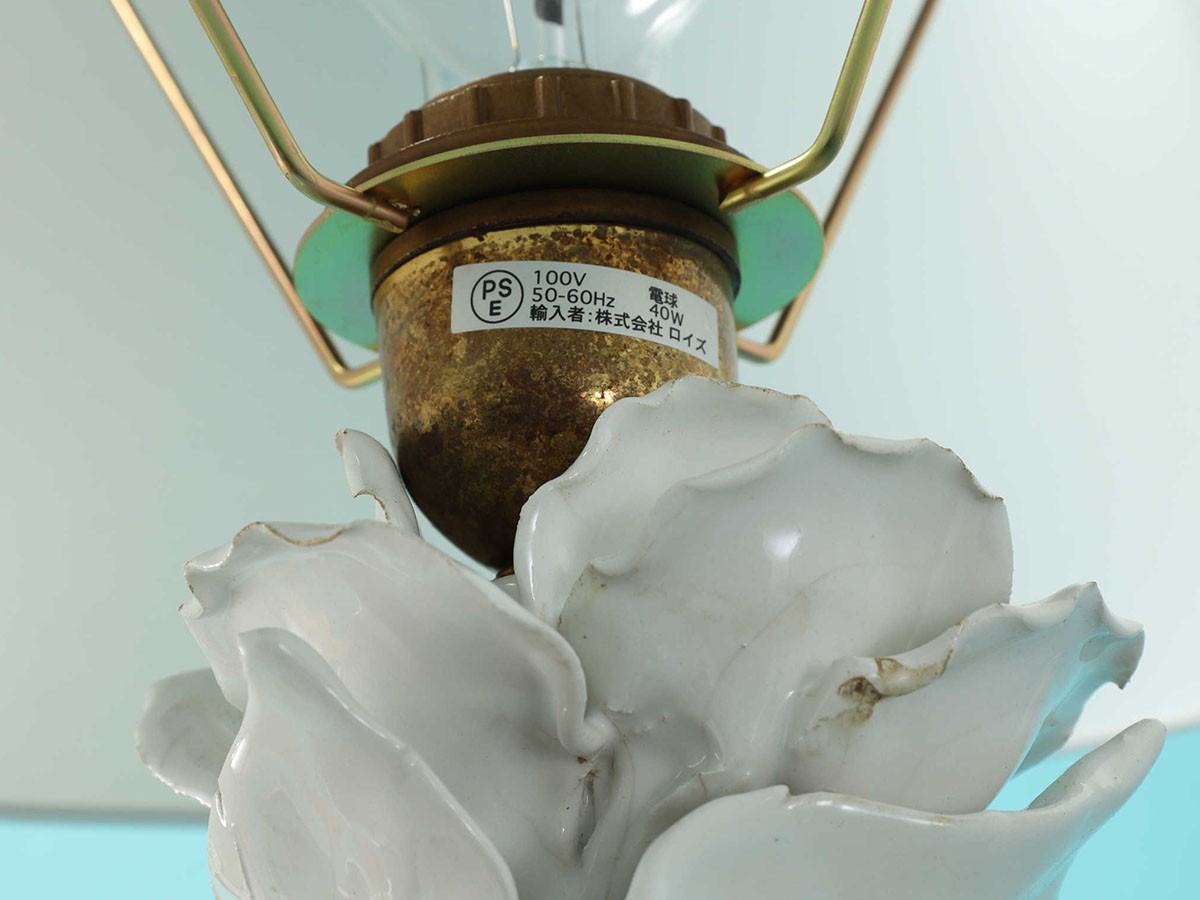 Lloyd's Antiques Real Antique
Flower Porcelain Table Lamp / ロイズ・アンティークス ベルギーアンティーク家具
フラワーポーセリン テーブルランプ （ライト・照明 > テーブルランプ） 18