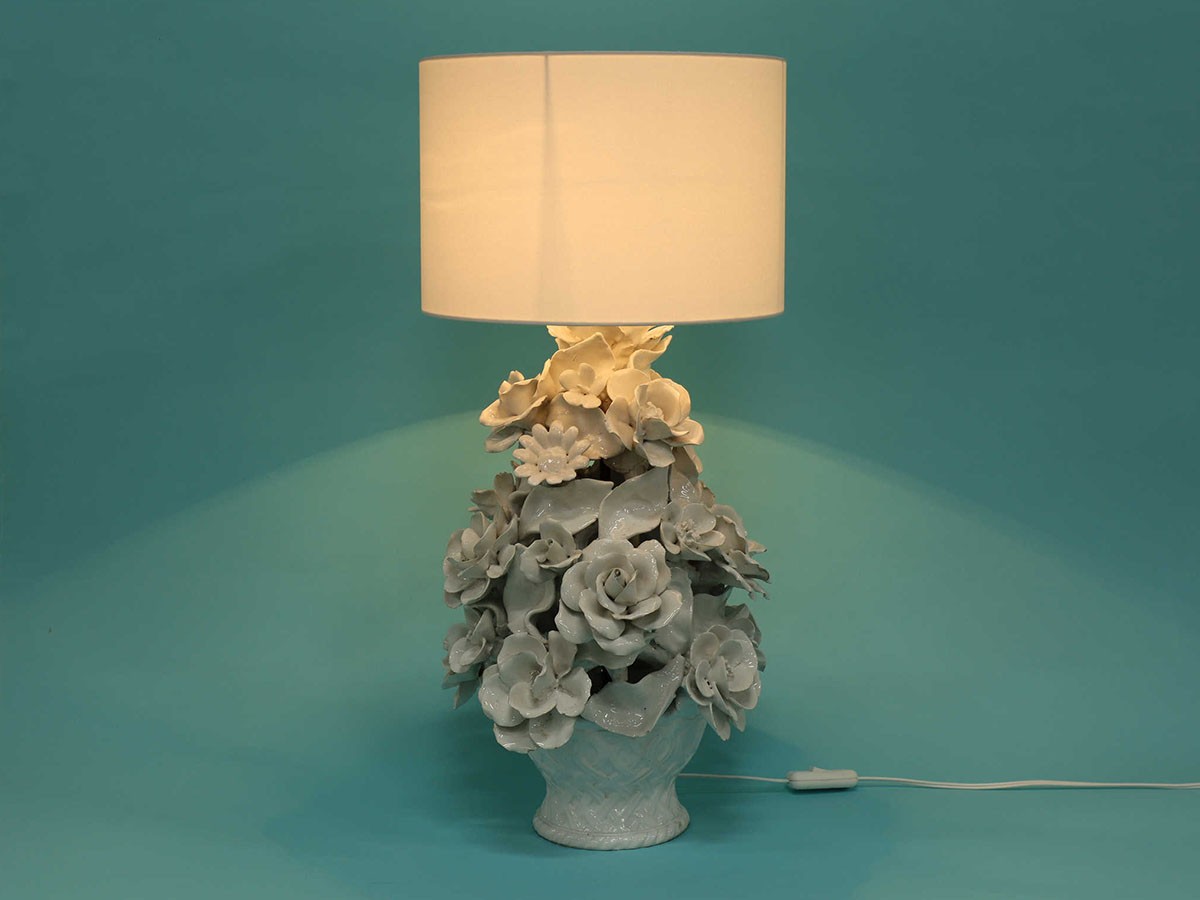 Lloyd's Antiques Real Antique
Flower Porcelain Table Lamp / ロイズ・アンティークス ベルギーアンティーク家具
フラワーポーセリン テーブルランプ （ライト・照明 > テーブルランプ） 2
