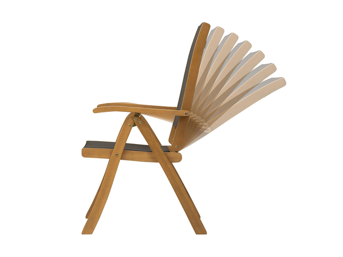 Marrie Wood Reclining Chair / マリーウッド リクライニングチェアー （チェア・椅子 > 折りたたみ椅子・折りたたみチェア） 2