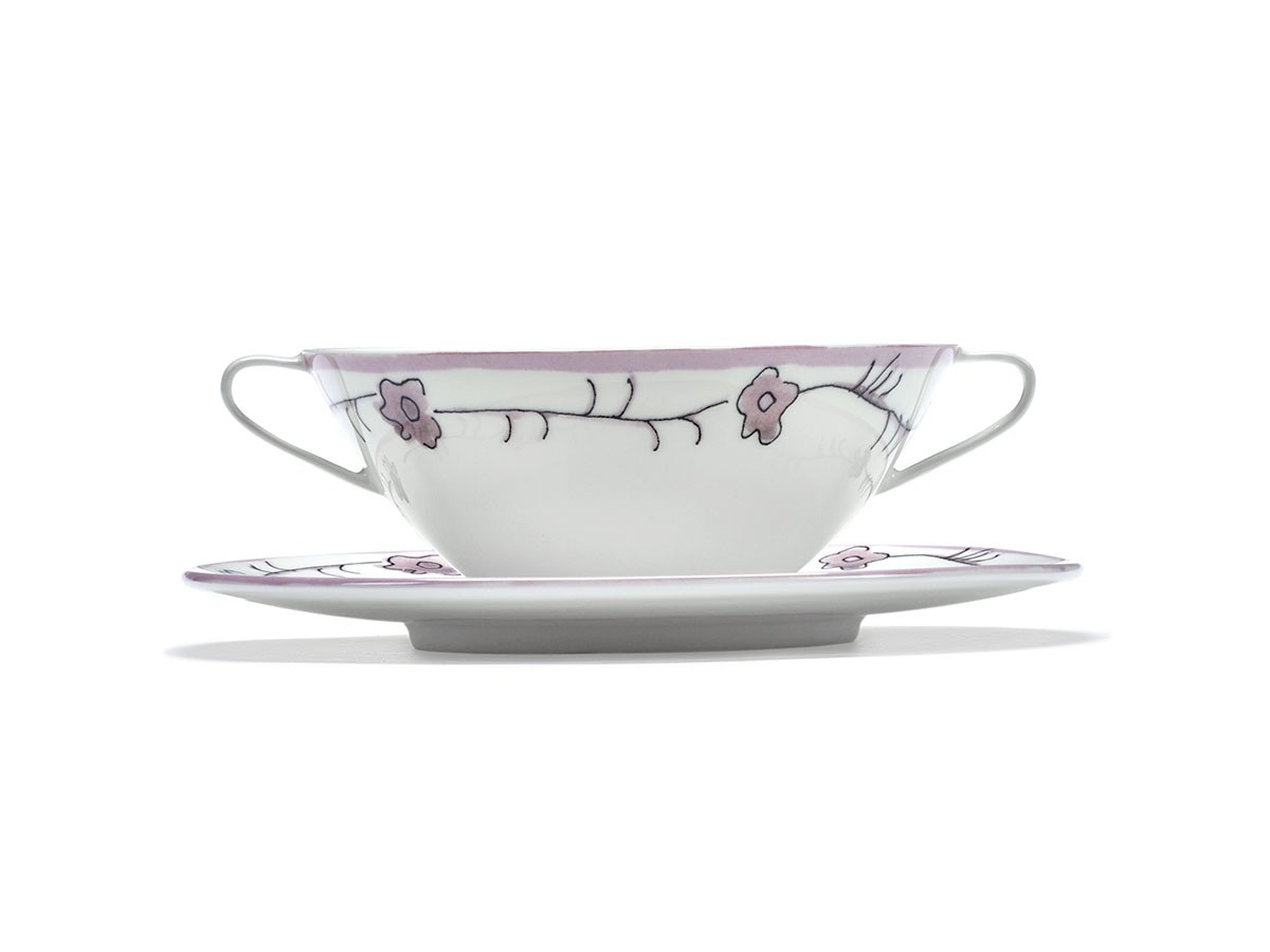 MIDNIGHT FLOWERS by MARNI
Soup Bowl with Saucer Dark Viola / ミッドナイトフラワーズ バイ マルニ
スープボウル / ソーサー ダークビオラ （食器・テーブルウェア > お椀・ボウル） 2