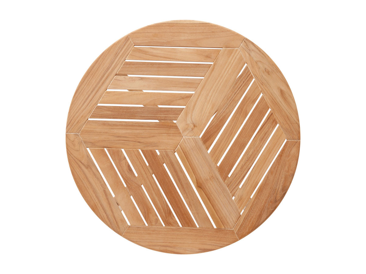 Teak Style Lotus Table 80 / チークスタイル ロータス テーブル 80 （テーブル > 丸テーブル・ラウンドテーブル） 2