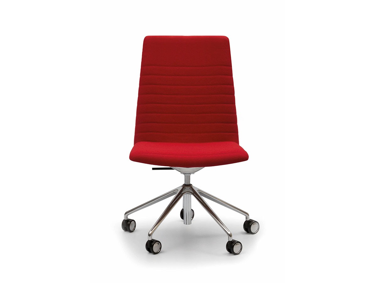 Andreu World Flex Executive Intermediate Back Chair / アンドリュー・ワールド フレックス エグゼクティブ SI1857
インターミディエイトバック チェア キャスターベース アルミニウム製 （チェア・椅子 > オフィスチェア・デスクチェア） 4