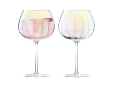 LSA International PEARL BALLOON GOBLET SET2 / エルエスエー