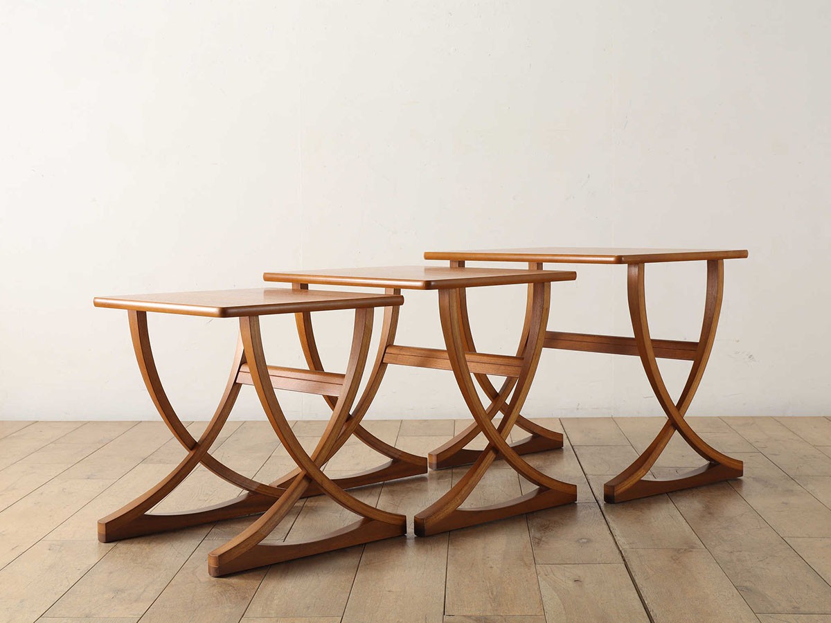 Lloyd's Antiques Real Antique
Nest Of Tables / ロイズ・アンティークス 英国アンティーク家具
ネストテーブル QH006008 （テーブル > サイドテーブル） 6