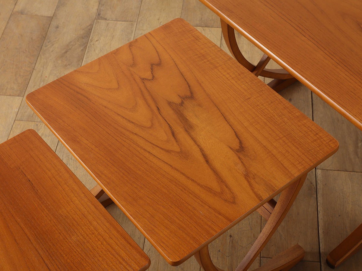 Lloyd's Antiques Real Antique
Nest Of Tables / ロイズ・アンティークス 英国アンティーク家具
ネストテーブル QH006008 （テーブル > サイドテーブル） 10