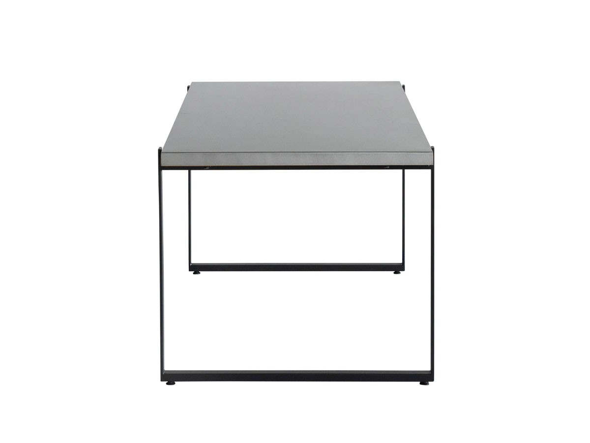 Knot antiques MATERIA DINING TABLE / ノットアンティークス マテリア ダイニングテーブル
ステンレス天板 + No.4脚（ロの字脚） （テーブル > ダイニングテーブル） 25