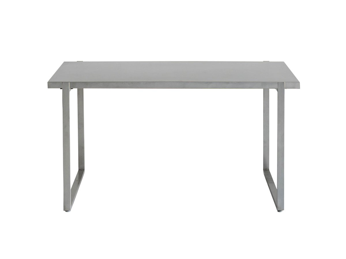 Knot antiques MATERIA DINING TABLE / ノットアンティークス マテリア ダイニングテーブル
ステンレス天板 + No.4脚（ロの字脚） （テーブル > ダイニングテーブル） 18